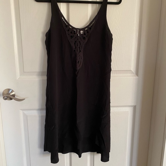 Wilfred Lazare black silk dress, size small - Picture 2 of 5